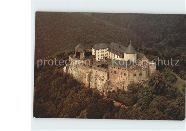 Waldeck Edersee Schlossburg Fliegeraufnahme