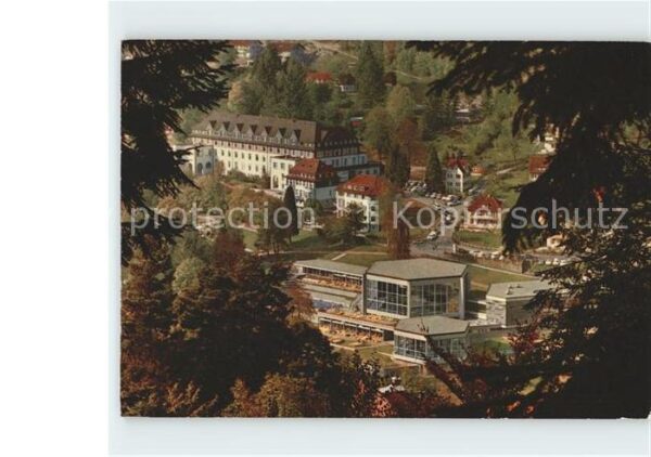 Wildbad Schwarzwald Thermalbad Bewegungsbad Versorgungsanst