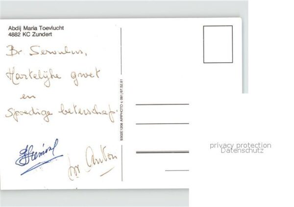 Zundert Abdij Maria Toevlucht Abtei Fliegeraufn – Bild 2