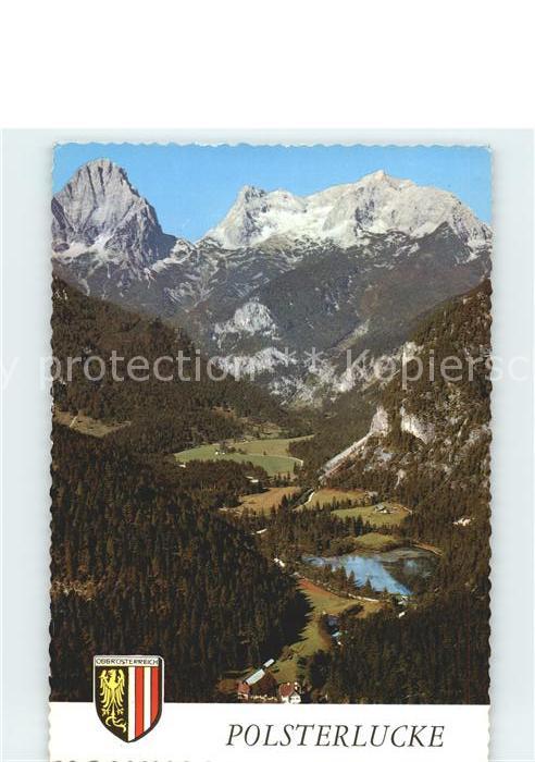 Polsterlucke mit Priel und Spitzmauer Totes Gebirge