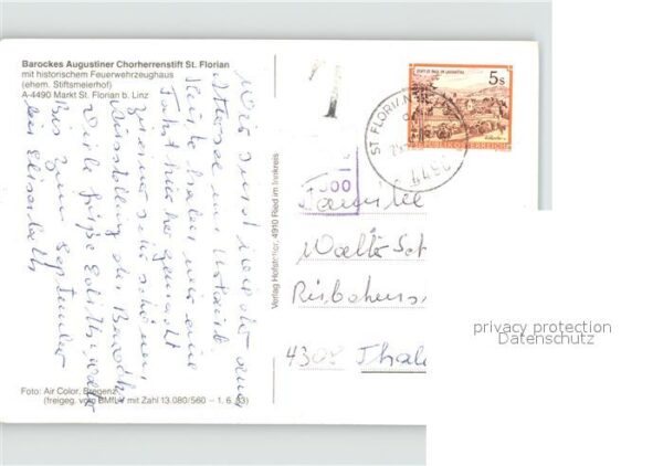 Sankt Florian Barockes Augustiner Chorherrenstift His – Bild 2