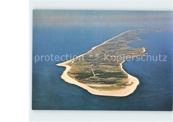 Insel Sylt Südspitze Fliegeraufnahme