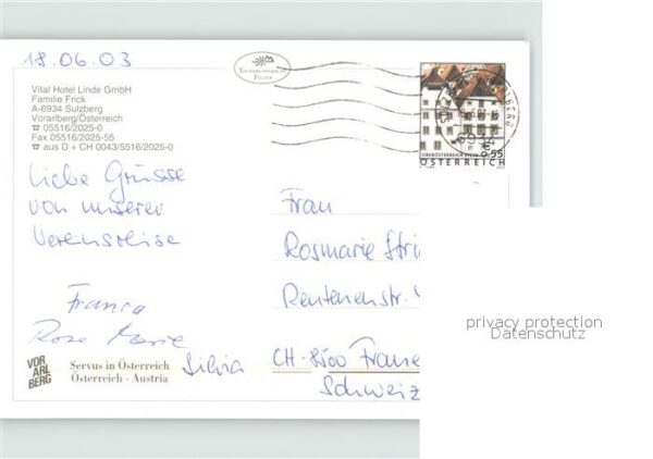 Sulzberg Vorarlberg Vital Hotel Linde – Bild 2