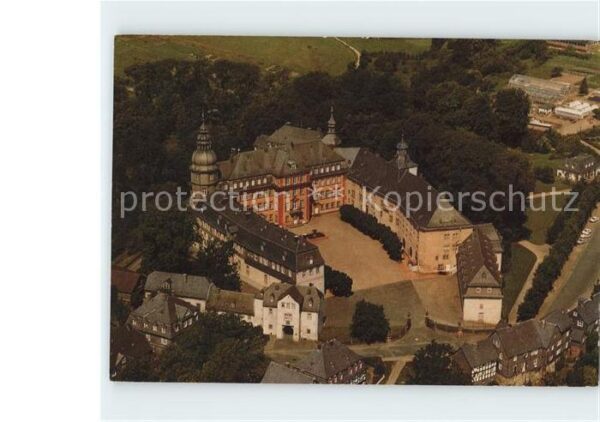 Bad Berleburg Schloss Fliegeraufnahme