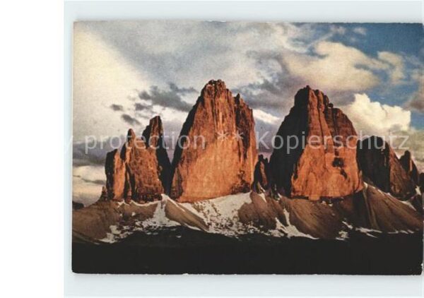 Dolomiten Drei Zinnen Gebirgspanorama