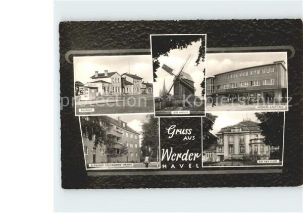 Werder Havel Bahnhof Bernhard Kellermann Strasse Rat