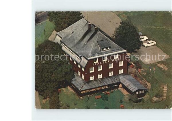 Bernau Schwarzwald Hotel Pension Pfälzer Hof Fliegeraufnah
