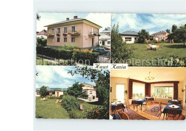 Velden Woerthersee Frühstückspension Haus Karin Garten Lie
