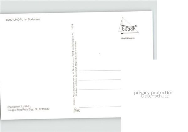 Lindau Bodensee Fliegeraufnahme – Bild 2