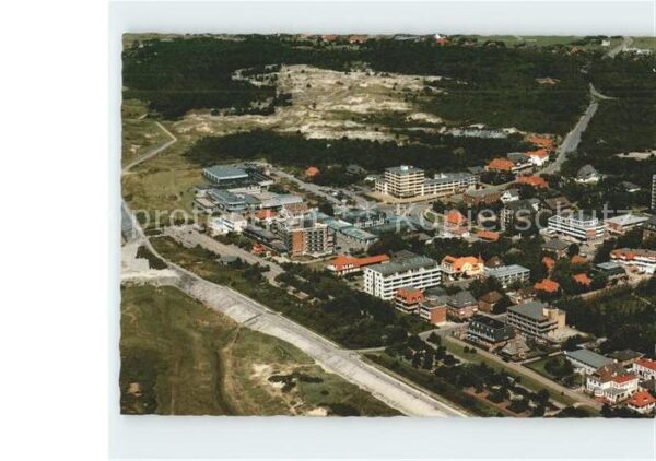 St Peter-Ording Nordseebad Schwefelbad Fliegeraufnahme