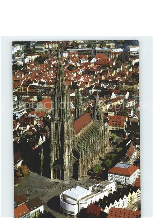 Ulm Donau Spätgotisches Münster Höchste Kirchturm