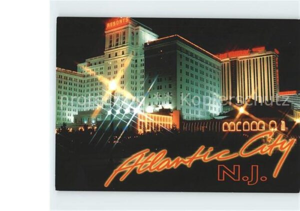 Atlantic City New Jersey Resorts Hotel Taj Mahal and Snowboat at