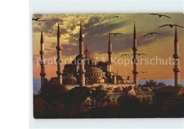 Istanbul Constantinopel Sultan Ahmet Camii Blue Mosque Blaue Mo