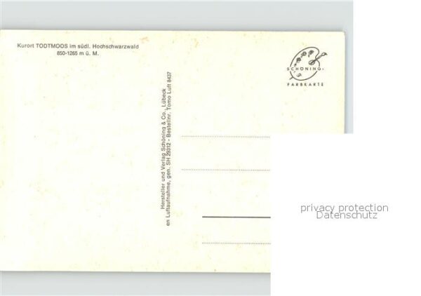 Todtmoos Kurort Schwarzwald Fliegeraufnahme – Bild 2