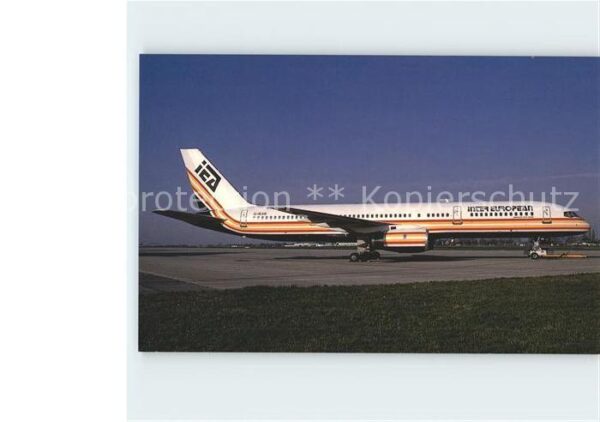 Flugzeuge Zivil Inter European Airways Boeing 757-23A c