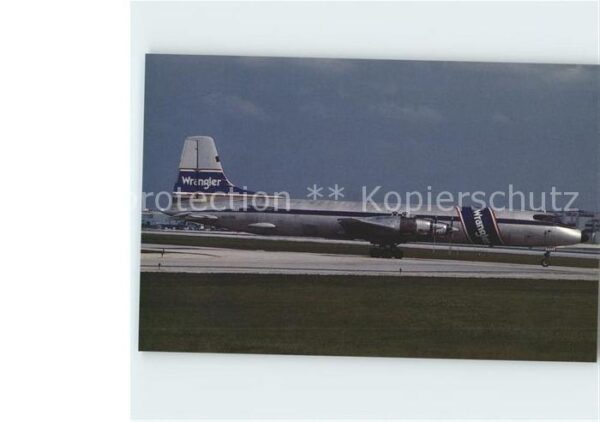 Flugzeuge Zivil Wrangler Aviation Canadair CL-44D4-2 c/