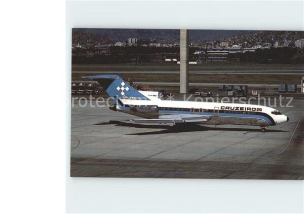 Flugzeuge Zivil Cruzeiro do Sul SA Boeing 727-C3 PP-CJE