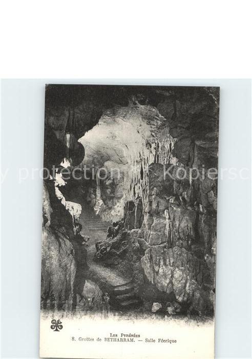 Hoehlen Caves Grottes Betharram Salle Feerique Les Pyrenees