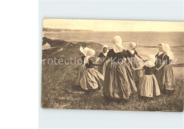 Tanz Taenzer Kinder Trachten Zeeland Holland