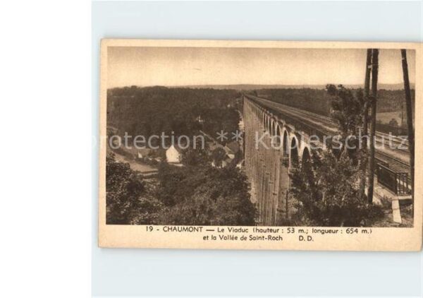 Viadukte Viaduc Chaumont Vallee de Saint-Roch