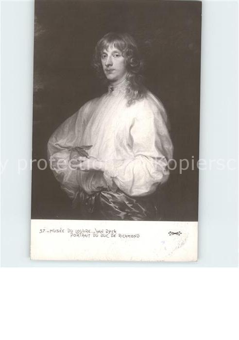 Van Dyck A. Portrait du Duc de Richmond Musee du Lo