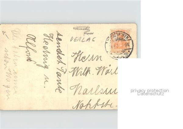Verlag Amag Nr. 1025 Jesus Glückwunsch Konfirmation – Bild 2