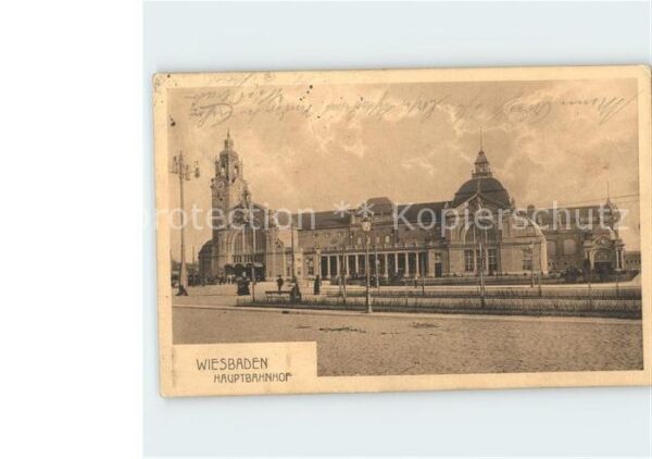 Bahnhof Hauptbahnhof Wiesbaden