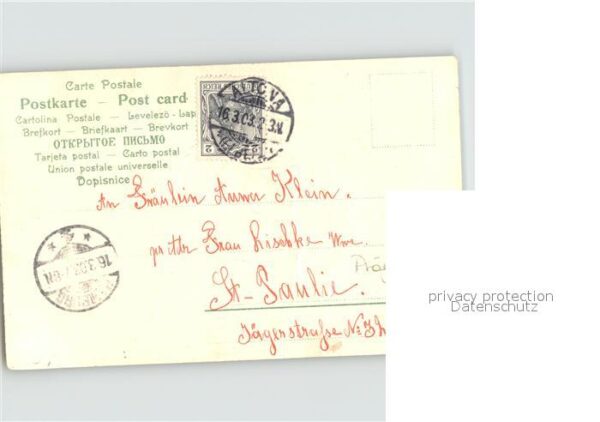 Paare Liebesglück Litho – Bild 2