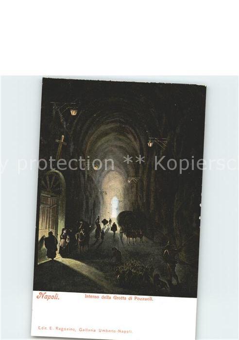 Hoehlen Caves Grottes Interno Grotta di Pozzuoli Napoli