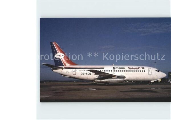 Flugzeuge Zivil Yemenia Boeing 737-200Adv. 7O-ACQ