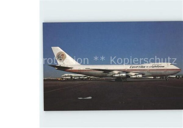 Flugzeuge Zivil Egyptair Boeing 747-2B4B