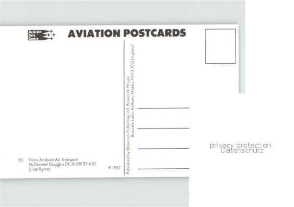 Flugzeuge Zivil Trans Arabian Air Transport McDonnell D – Bild 2