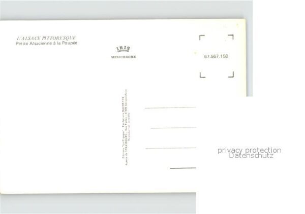 Trachten Alsace Kind Puppe Alsacienne Poupee – Bild 2