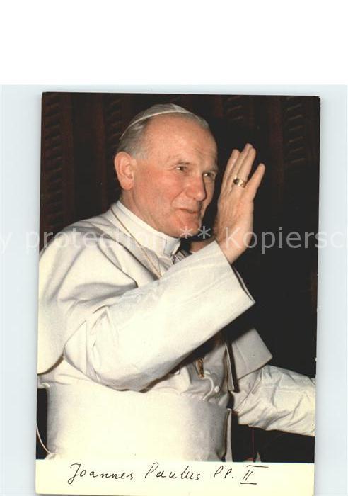 Papst Joannes Paulus PP. II