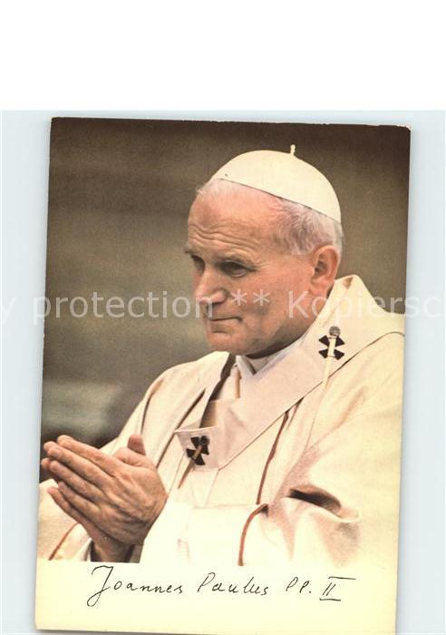 Papst Joannes Paulus PP. II