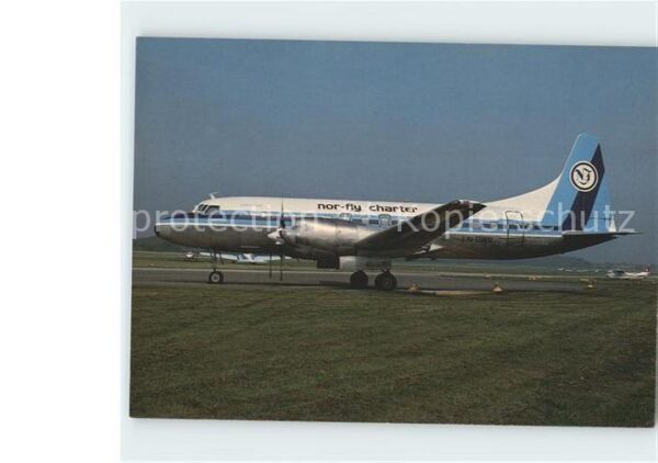 Flugzeuge Zivil Nor-Fly Convair 580 LN-BWN