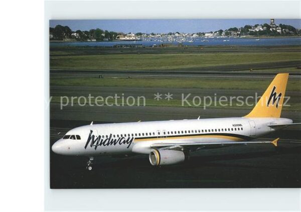 Flugzeuge Zivil Midway A320 N300ML