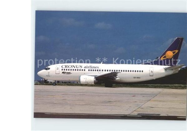 Flugzeuge Zivil Cronus Airlines B737-33A SX-BBU c/n 257
