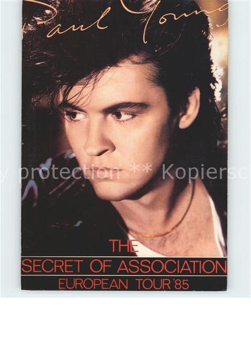 Saenger Band Paul Young The Secret of Association