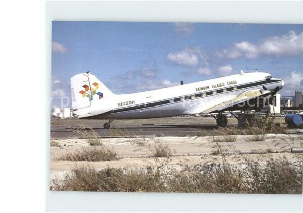 Flugzeuge Zivil Rainbow Islands Cargo Douglas DC-3 N102