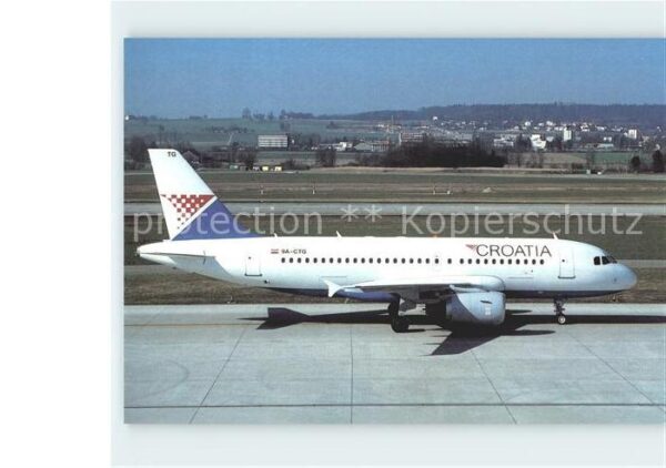 Flugzeuge Zivil Croatia Airbus Industrie A319-112 9A-CT