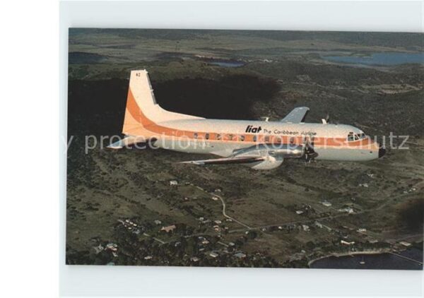 Flugzeuge Zivil Liat The Caribbean Airline HS748-243 C/