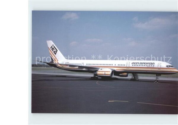 Flugzeuge Zivil Inter European Airways B757-236 cn 2562