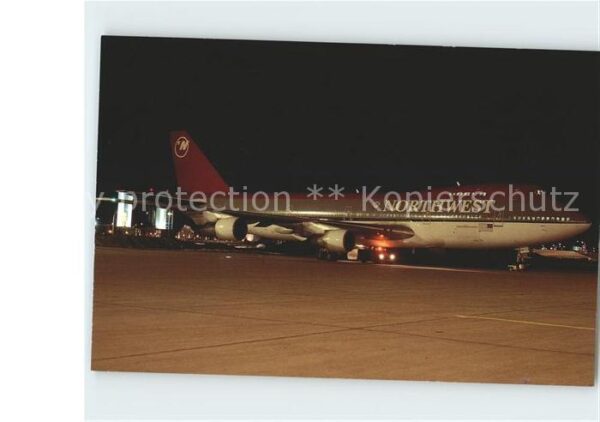 Flugzeuge Zivil Northwest Airlines Boeing 747-227B