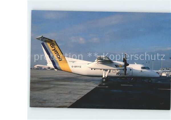 Flugzeuge Zivil Brymon Dash-8-100 G-BRYG