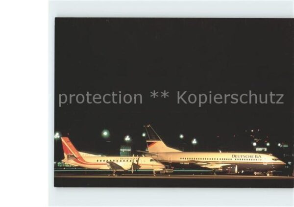 Flugzeuge Zivil Deutsche Ba Boeing 737-300 Saab 340