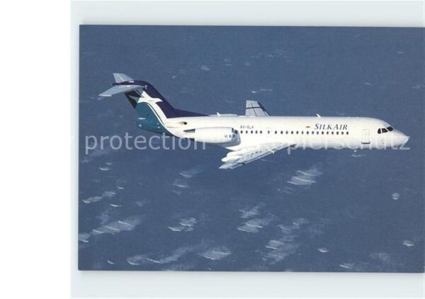 Flugzeuge Zivil Silkair Fokker 70 9V-SLK c/n 11536