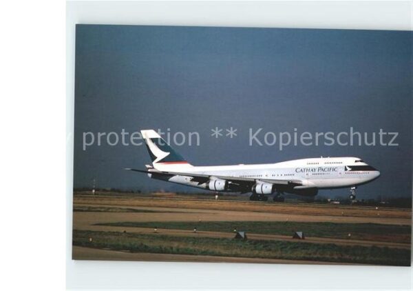 Flugzeuge Zivil Cathay Pacific Boeing 747.400