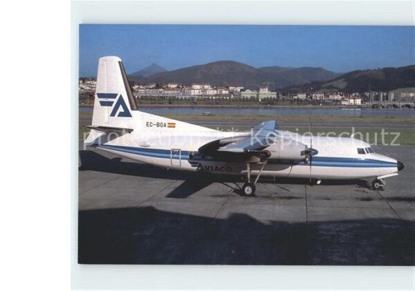 Flugzeuge Zivil Aviaco Fokker F27-600 EC-BOA cn 10348