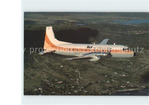 Flugzeuge Zivil Liat The Caribbean Airline HS 748-243 C